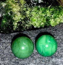 😎Vintage Marble King Rainbow Marbles-NM-Mint.53W/AV W/ Matching“Dug”MK Cullet picture