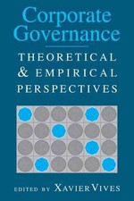 Corporate Governance: Theoretical and Empirical Perspectives by Xavier Vives (En picture