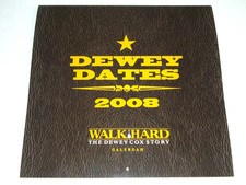SUPER RARE Columbia Pictures PROMOTIONAL Dewey Cox Walk Hard 2008 Wall Calendar picture
