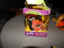 Rare Tiger Electronics Cleveland Browns Furby Time-Talking Clip Clock Signed Box picture