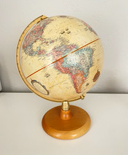 Replogle World Classic Series 9in Tabletop Globe Wood Base picture