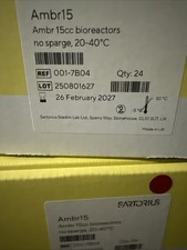 NEW Sartorius Ambr15 001-7B04 (Qty 24)  Exp Feb 27 New MSRP 2,500 PROMO picture
