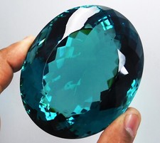 CERTIFICATE Incl.*Huge Rare 1485.50Ct Natural Greenish Blue Aquamarine Gemstone picture