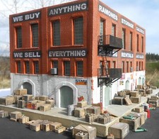 Downtown Deco HO Scale Ramones Storage & Salvage Now Shipping Building Structure picture