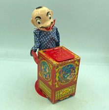 Vintage Mattel 460 Organ Grinder Monkey Jack in the Box 1950s Music Box Repair picture