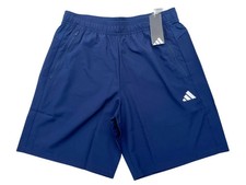 adidas Train Essential Woven Training Shorts 7” Men Dark Blue IC6977 Size Large picture