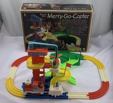 1976 Merry Go Copter Set by Tomy Complete, Working, Clean, Great Cond  picture