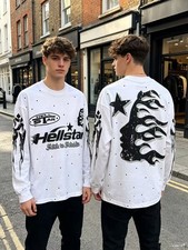White Hellstar T-shirt Long Sleeve picture