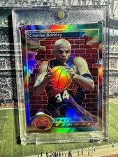 Charles Barkley 1993-94 Topps Finest REFRACTOR #125 SP Phoenix Suns Hall of Fame picture