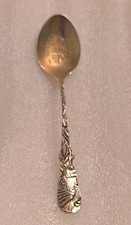 Antique Paye & Baker Sterling Silver Spoon Native American Corn Lake City IA picture