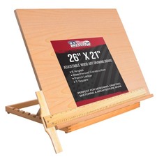 Extra Large Adjustable Wood Artist Drawing & Sketching Board picture
