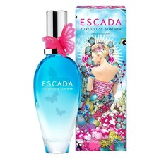 Escada TURQUOISE SUMMER 1.6 oz EAU DE TOILETTE Spray for Women 50ml NIB picture