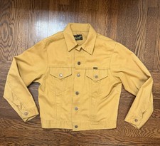 Vintage Wrangler Mustard Yellow Trucker Jacket picture
