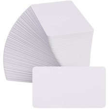 MaxGear 3.5 x 2 Blank Business Cards 100Pcs 3.5