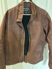 Kuhl Burr Jacket Mens Large Patina Dye Brown Full Zip Canvas / fleece picture