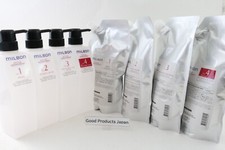 Milbon 4step Repair Treatment No.1.2.3.4 600g Empty Bottle Set For Coarse Hair picture