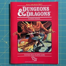 Dungeons and Dragons Players Manual First Printing May 1983 Excellent Condition picture