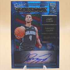 Jalen Suggs 2021-22 Panini Donruss Elite Rookie Year Book Auto #RY-JSU Magic Rc picture