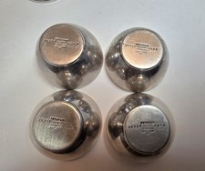 VINTAGE TIFFANY&CO SET OF 10 STERLING SILVER MASTER SALT CELLARS picture