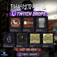 Phasmophobia Twitch Drops — The Seer + Publishing Hat + More 7/7 items picture