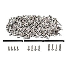 INJORA 300PCS M2 M2.5 M3 Metal Screws Kit Wheel Rims for 1/10 RC Car Crawler picture