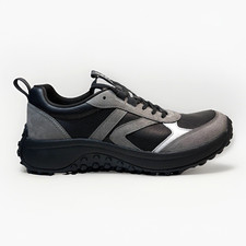 KEEN KS86 LEA Mens Size 11 Leather Black/Steel Grey Hiking Athletic Sneakers picture