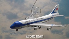 Airforce One SAM 28000 Boeing VC-25A 747-200B Airplane Custom Christmas Ornament picture