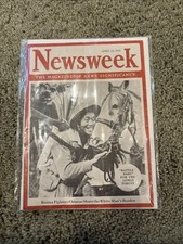 1944 APRIL 24 NEWSWEEK MAGAZINE - BURMA FIGHTER COVER - NW 1059 picture