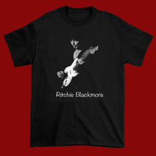 New popular Ritchie Blackmore guitarist  Full Size Shirt Black Unisex B332 picture