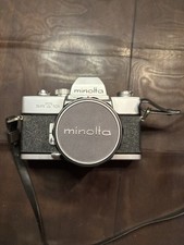 Vintage Minolta SR-T 101 35mm SLR Camera MC Rokkor-PF 58mm f/1.4 Lens picture