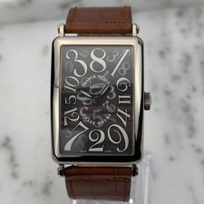 Franck Muller Long Island Crazy Hours White Gold Automatic Men's Watch 1200 CH picture