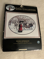 Vintage Dimensions Gold Collection #35053 Winter Impressions picture