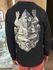 Unus Annus Godidus Long Sleeve Shirt Mens Small Black Markiplier Ethan Nestor picture