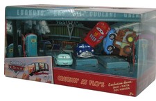 Disney Cars Mini Adventures Cruisin' At Flo's Sally Mater Doc Hudson Toy Car Box picture