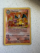 Charizard 4/102 Base Set (Shadowless) Holo Heavily Played picture