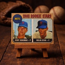 Vintage-Style Souvenir • Nolan Ryan 1968-Inspired Rookie Novelty Display Card picture