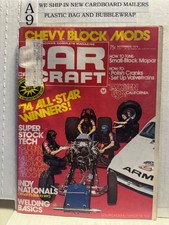 Vintage Car Craft  Magazine November 1974 picture