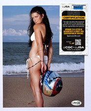 DANICA PATRICK SIGNED 8X10 PHOTO INDY 500 INDIANAPOLIS CAR NASCAR SEXY SI 1 JSA picture