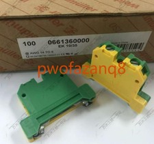20PCS NEW Weidmuller EK 10/35 0661360000 Grounding terminal type guide rail row picture