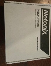 Netonix WS-12-250-DC 12 Port Rack Mountable Ethernet Switch picture