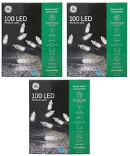 GE 100 Miniature Lights Energy Smart ConstantOn Pure White 3Pack picture