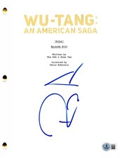 RZA Signed Wu Tang An American Saga Pilot Script Authentic Autograph Beckett picture