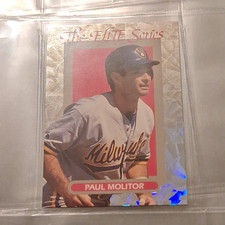 Donruss 1993 The Elite Series Paul Molitor #22/10000, Milwaukee Brewers picture