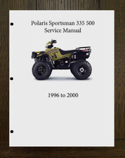 1996-2000 ATV SPORTSMAN Workshop Repair Manual Fits POLARIS 335 500 PN 9914203 picture