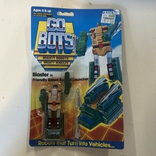 Blaster Robot Rocket Launcher 1984 Tonka Gobots Vintage Figure Green 35 Sealed🐶 picture