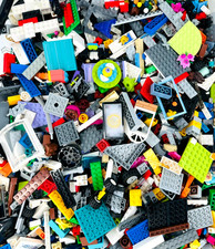 2 Pounds Genuine LEGO Bulk Lot Bricks Blocks Parts Pieces Mixed Assorted Lot picture