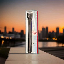 Maglite 4-Cell D Flashlight White Star Incandescent S4D016 Heavy Duty New picture