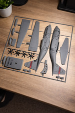 3D Printed C-130J Super Hercules Model Kit DIY Military Transport Aircraft Build picture