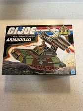 Vintage 1989 GI Joe Slaughter’s Marauders Armadillo Tank 100% Complete w/ Box picture