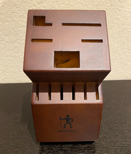 Zwilling JA HENCKELS 10 Slot Wood Knife Block Holder (No Knives Included) NEW picture